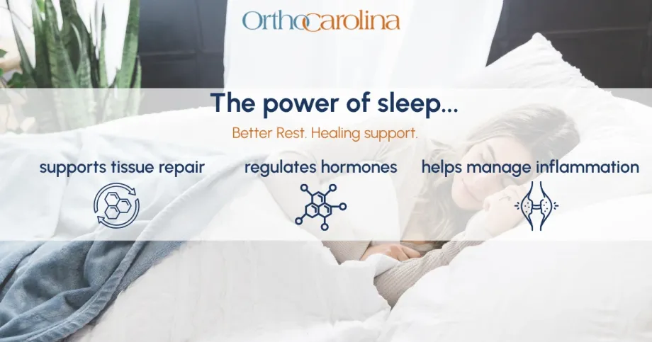 graphic explaining the power of sleep