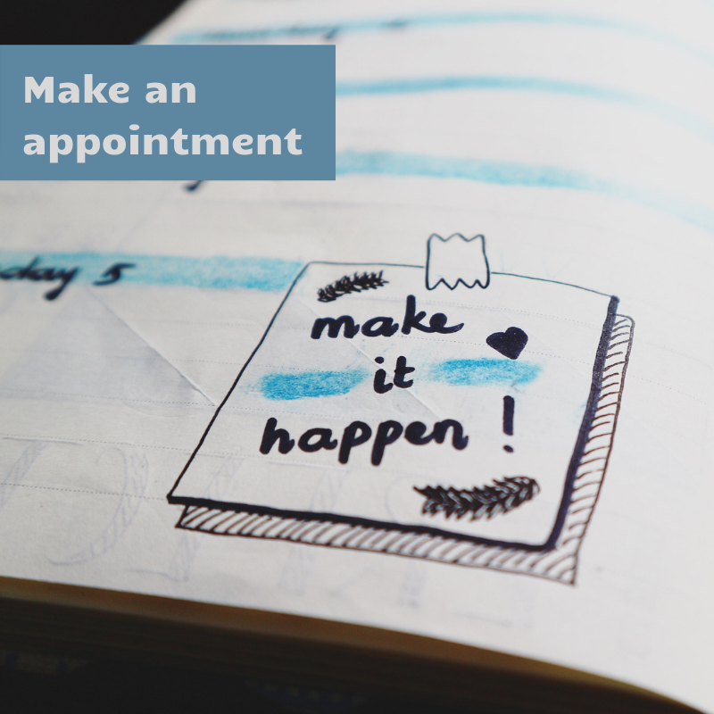 Make an appointment Make an appointment