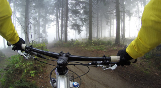 Biking is a great way to explore wooded trails and greenways. Biking is a great way to explore wooded trails and greenways.