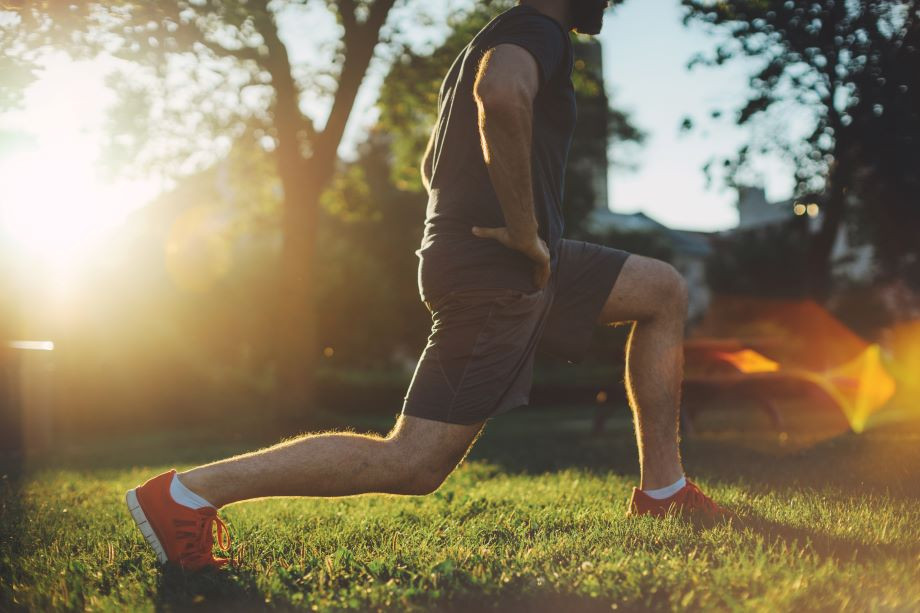 Dynamic stretch warm-ups