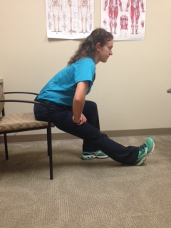 seated hamstring stretch