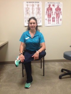 Seated Piriformis Stretch