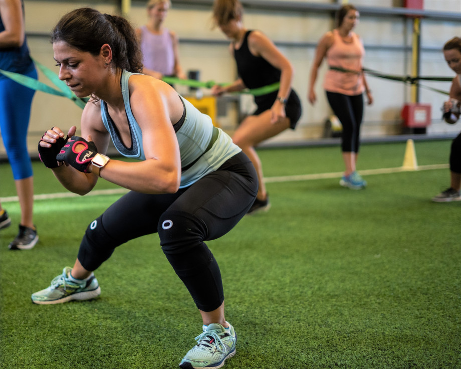 Feel challenged as you work to meet your fitness goals in our coach-led classes.