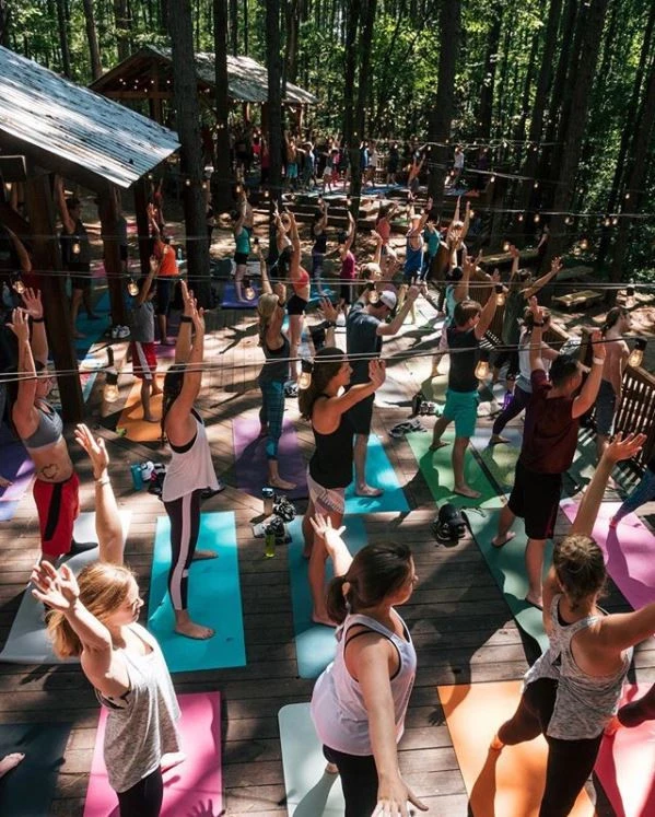 Yoga at US National White Water Center